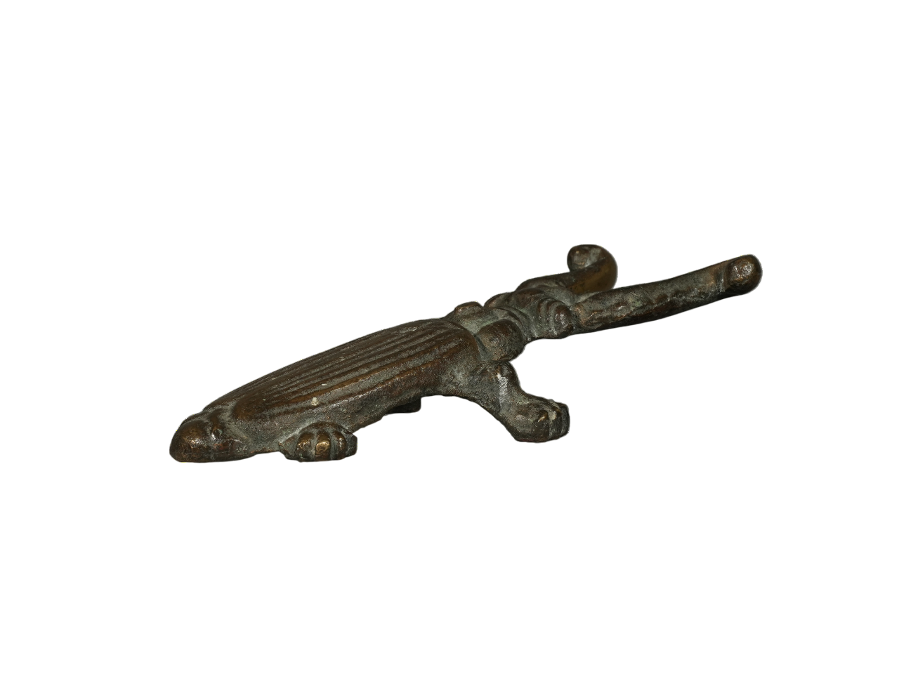 Metal horn for removing shoes, 19th century