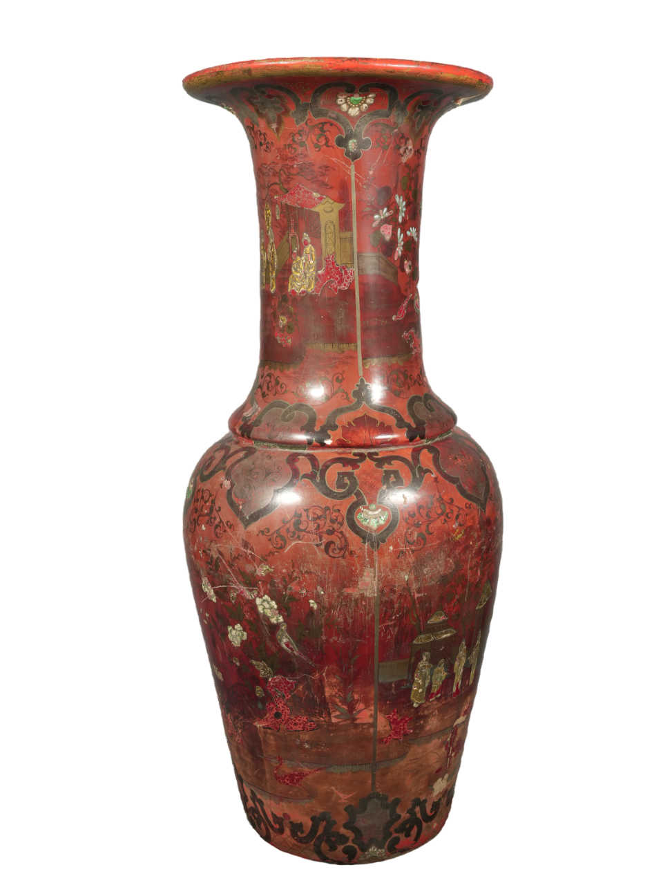 Chinese vase, 16th century. from the estate of D. Troshchynsky. 118x45 cm.